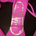 l*space 💕L* Lily Ribbed Bikini Bottom Bright Fuchsia Photo 15