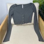 Alo Yoga  Cropped Whisper Cardigan Size small Photo 2