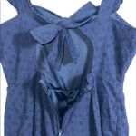 MI AMI BY FRANCESCA BLUE CASUAL SPRING SUMMER BEACH RESORT ROMPER ‎ Size Large Photo 4