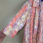 JH Collectibles Pastel Multi Floral Botanical Womens Shirt Set MP Orange Size undefined Photo 5