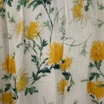 FAT FACE White Yellow Esther Painted Meadow Tie Back Cami Top US 6 Photo 1