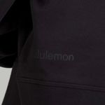 Lululemon NWT Perfectly Oversized Cropped Crew Top Black Size 12 Photo 2