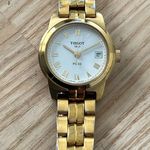Tissot Luxury Ladies Watch White Dial Gold Photo 3