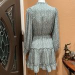 Vine & Love  green patterned dress Photo 5