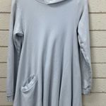 Wildfox  Blue Assymetrical Wings Hoodie size S Photo 4