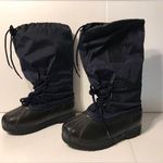 Sorel Snowlion II NL1070-429 Navy winter insulated snow boots women size 7 Photo 0