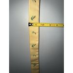 Brooks Brothers  Belt Yellow Tan Fabric Palm Tree Size M Unisex Men Women‎ 37" Photo 6