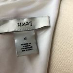 Lewit Split Kimono Sleeve Dress White NWT 6 Photo 8