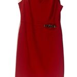 Liz Claiborne  Red Sleeveless Dress Women’s 4 Photo 0