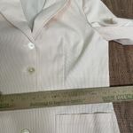 Ralph Lauren Women's Menswear Blazer Pink White Seersucker Stripe Size Small Photo 8