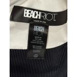 Beach Riot Eva Ribbed Colorblock Black Bra Top Athleisure Activewear Yoga s Photo 2