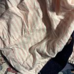 Aerie Pink and Gray Striped Top Photo 2