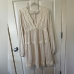 ELEVATOR DISCO women’s LACE DRESS SIZE SMALL coquette core White Size M Photo 1