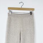 Naadam Signature Cashmere Cropped Pants Oatmeal Beige Neutral High Rise Tan Photo 3