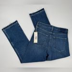 AMO Women's Bella Crop Jeans In Crush Size 28 NWT Blue Photo 2