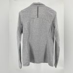 Kyodan Lorelai mock neck half zip sweatshirt, gray size petite small Photo 5