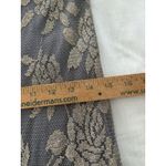 Jessica Howard Y2K Lace Midi Dress Sz 6 Gray Gold Metallic Whimsigoth Fairy Grunge Babydoll * Photo 15