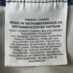 Nike  Dri Fit Pro Tropical Leaf Floral Blue Leggings Size XS #1798 Photo 5