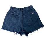 Beverly Hills Denim Shorts 7 8 Blue High Rise Button Fly Vintage Size undefined Photo 2