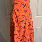 Free People Sunshine of Your Love Bird
Strapless Midi Dress Coral Cotton size 0 Photo 2