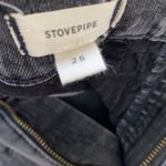 Madewell Stovepipe Jeans in Banberry Wash Raw-Hem Edition Size 26 Photo 7