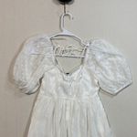 Lulus Elegant White Puff Sleeve Maxi Dress Photo 2