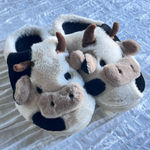 Cow Slippers Multiple Size 7 Photo 0