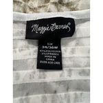 Maggie Barnes Top Blouse Plus Size 5X Pleated Ruffle Style Classic Business City Photo 5