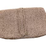 Vintage coin purse. Beaded. Tan Photo 3