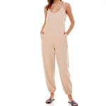 WAYF  Spector Tie Strap‎ Crinkle Jumpsuit Size M Photo 1