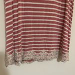 Rewind Women’s pink striped shirt Photo 3