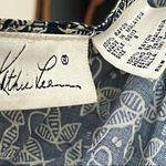 Vintage Kathy Lee Mixed Print Sleeveless Jumpsuit 8 Blue Photo 5