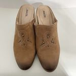 Earth 8 Shoes Clog Slip On Slide Mules Studded Boho Western Mules Photo 1