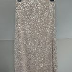 Altar'd State Altar’d State Champagne Sequin Skirt  Photo 0