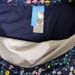 Draper James Navy Blue Floral Swim-Skirt Bathing Suit Beach Bikini Swimsuit Swimwear Bottoms Size S 🌸 Photo 5