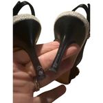 Tory Burch Penelope Black Slingback Heels Sz. 6.5 Photo 7