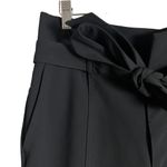 Ryegrass Black Paperbag Tie Waist Belted Trouser Pants Size 10 Photo 3