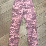 Lululemon Align Crop 21” Incognito Camo Pink Taupe Multi Photo 2