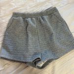 SheIn Grey Quilted Lounge Shorts Photo 0