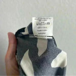 Luukse Tropical‎ Hawaiian Maxi Open Side Tassels Skirt Size Large Black Photo 9