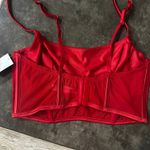 Auden Women's Rhinestone Lingerie Corset - ™ Red Photo 6