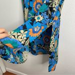 Rails  Blue Floral Maxi Skirt Beach Size Extra Large Photo 2