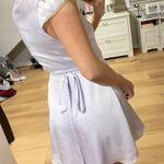 Aritzia Wilfred lavender wrap dress | Photo 2