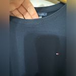 Tommy Hilfiger  | Navy Blue Ruffle Bottom Shift Dress | Size Small Photo 3