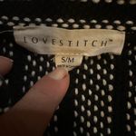 Lovestitch  Oversized Slouchy Cardigan Pockets Small Heavyweight 100% Cotton EUC Photo 7