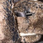 AQUA  Faux Fur Lined Vest – XS – Bloomingdale’s – Immaculate Photo 4