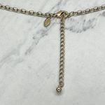 Chico's Gold Tone Long Chain Link Station Necklace Photo 2