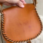 Hand tooled Leather Crossbody Bag Floral Shoulder Bag Western Purse mexican Brown Photo 3