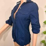 Converse  Blue Military Uniform Button Down Photo 7