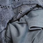 Isaac Mizrahi NWT  Lace Midi Blue Dress Size Medium‎ Photo 7